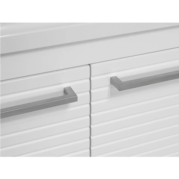 Тумба под раковину подвесная Brevita Catania 80 см белая CAT-01080-074П (детальная фотография), 80 см