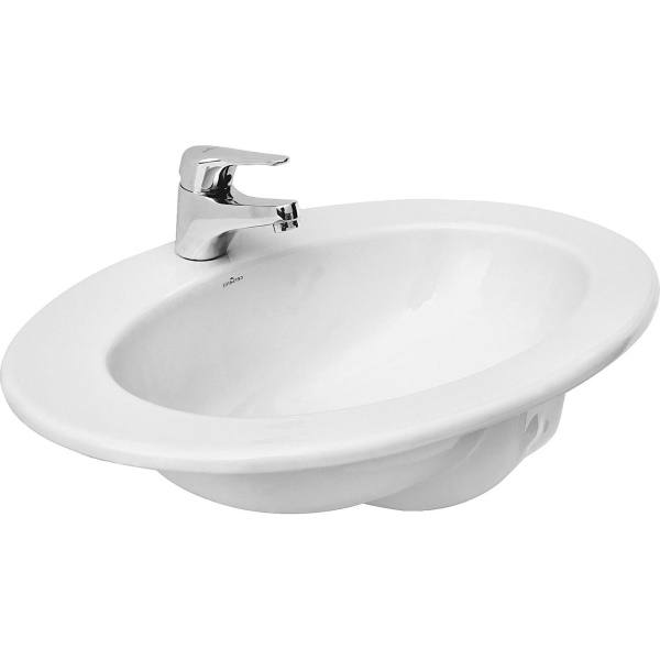 Раковина Cersanit Gamma 63 см встраиваемая P-UM-Ga/1 (детальная фотография)