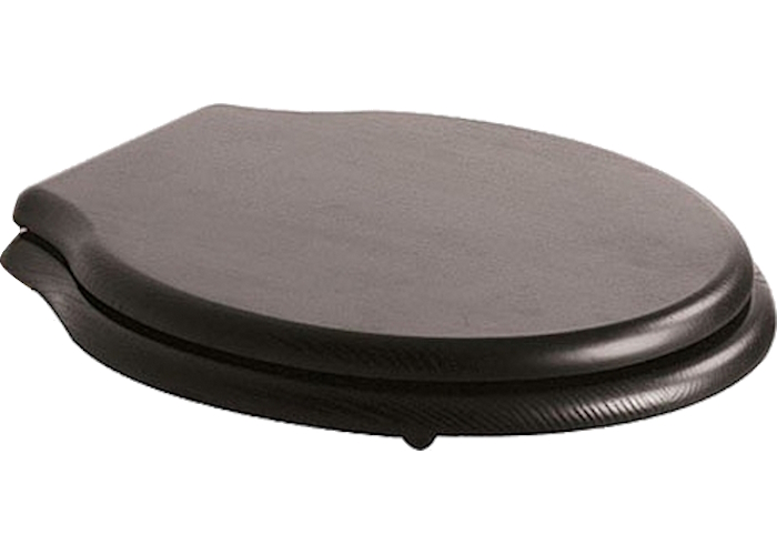 Крышка для унитаза, петли бронза,  цвет тёмный дуб, Globo Paestum PA134 (детальная фотография)