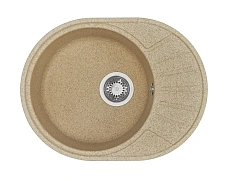 Мойка для кухни Акватон Чезана 57 см песочная