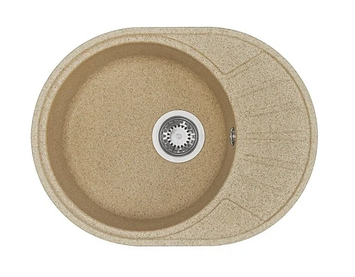 Мойка для кухни Акватон Чезана 57 см песочная - фото 4