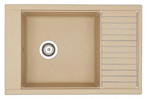 Мойка для кухни Акватон Делия 78 см латте - фото 4
