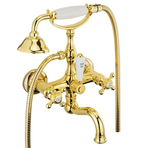 Смеситель для ванны Migliore Arcadia золото - фото 3