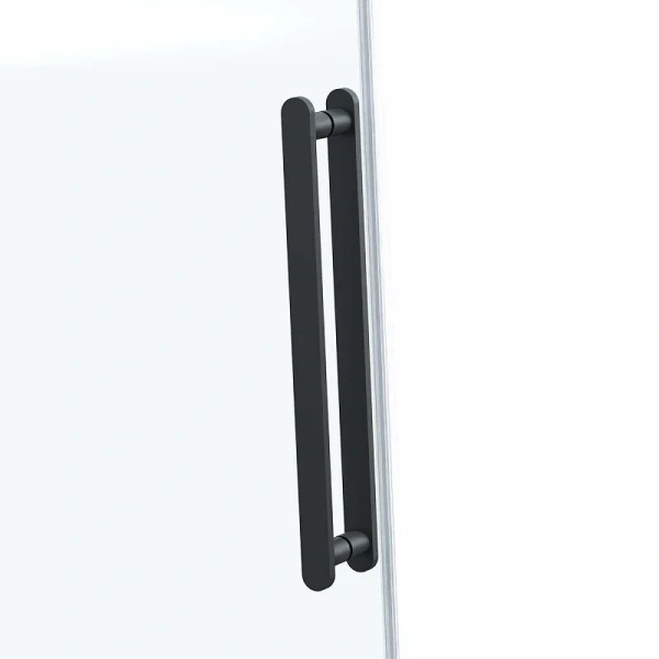 Душевой уголок Vincea Como Soft 150х90 см профиль черный VSR-1CS9015CLB (детальная фотография), стеклянные, угловые, без поддона