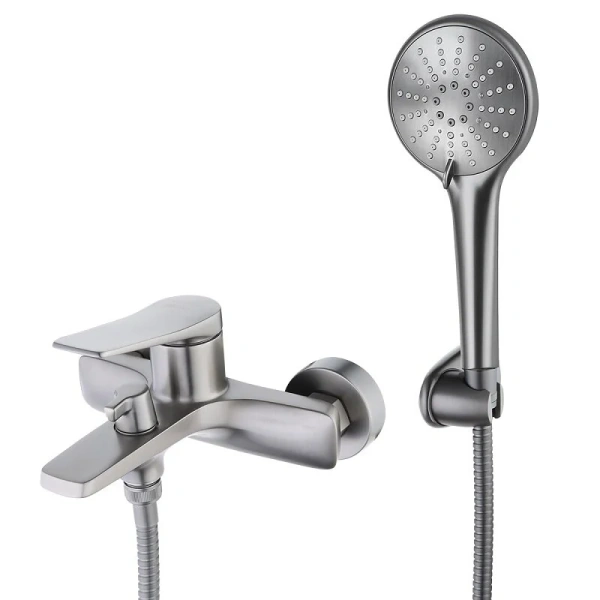 Смеситель для ванны Lemark Bronx графит LM3714GM (детальная фотография)