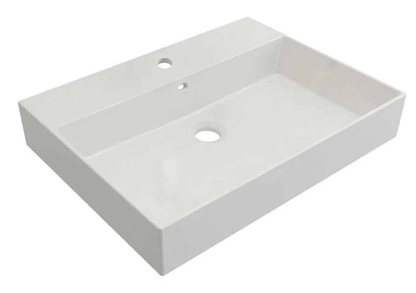 Раковина мебельная Cezares 60 см белая CZR-MIL-60-LVB (детальная фотография)