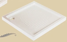 Душевой поддон Migliore 80х80 см квадратный
