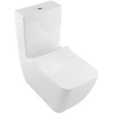  Унитаз-компакт с открытым смывным краем Villeroy&Boch Venticello 4612R0R1 прямоугольная модель