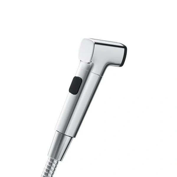 Гигиенический душ со смесителем Am.Pm Func F0H8F9 с полкой (детальная фотография), округлые