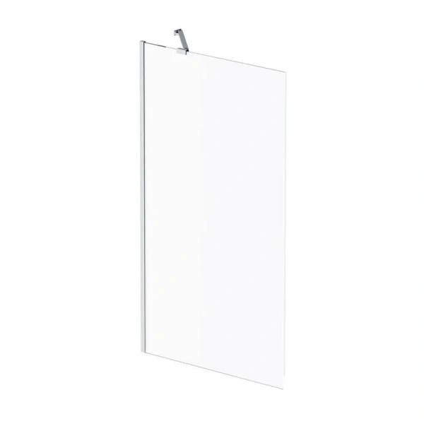 Неподвижная стенка Am.Pm Gem 80х140 см хром, стекло матовое W90BS-080-140CM (детальная фотография)