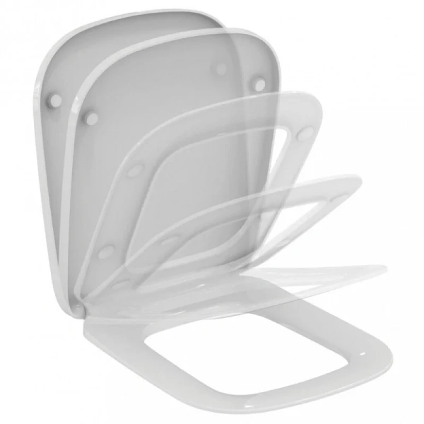 Крышка-сидение с микролифтом Ideal Standard Esedra дюропласт T318301 (детальная фотография)