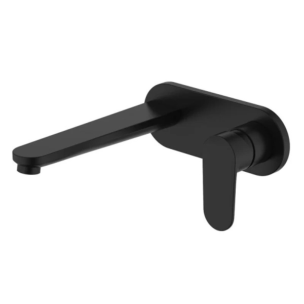 Смеситель для раковины Акватек Ника черный матовый AQ1813MB (детальная фотография)