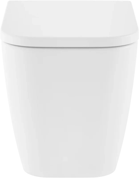 Унитаз напольный Lavinia Boho One с сиденьем микролифт 33020050 (детальная фотография), с вертикальным выпуском в пол, с горизонтальным, прямым выпуском, с прямым выпуском