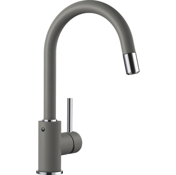 Смеситель для кухни алюметаллик Blanco Mida-S 521456 (детальная фотография)