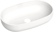 Раковина Salini Gloria 05 64 см накладная, белый матовый