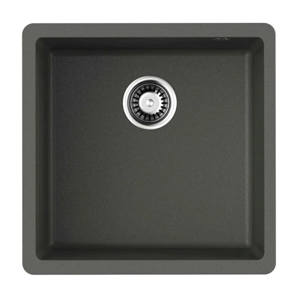 Мойка для кухни Omoikiri Bosen 44-U-PL 44 см платина 4997007 (детальная фотография)