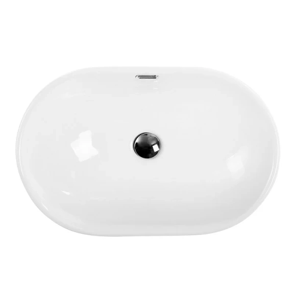 Раковина BelBagno 60 см белая BB1004 (детальная фотография), белые