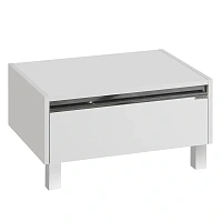 Тумба напольная Акватон Капри 60 см белый глянец