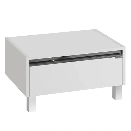 Тумба напольная Акватон Капри 60 см белый глянец - фото 1