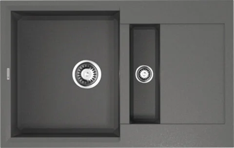 Мойка для кухни Omoikiri Sakaime 78-2-PL 78 см платина 4993199 (детальная фотография)