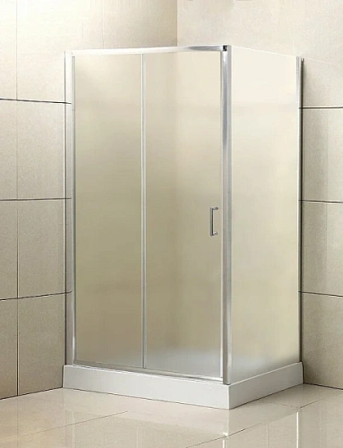 Душевой уголок BelBagno Uno 110x80 см стекло рифленое - фото 3