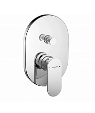 Смеситель встраиваемый в стену, три функции Bravat Gina PB865104CP-2-ENG