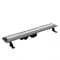 Душевой лоток RGW Drain Leo 80 см хром