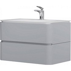 Тумба с раковиной подвесная Am.Pm Sensation 80 см с ящиками