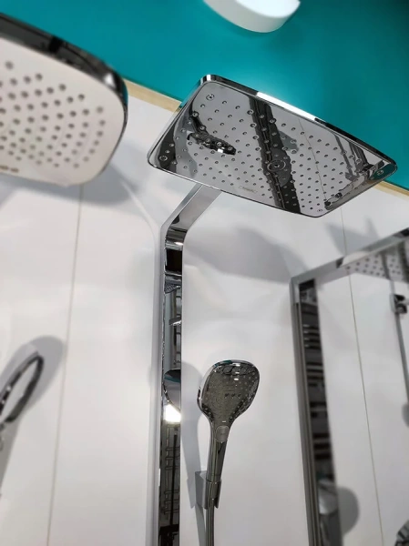 Душевая система Hansgrohe Raindance Select 27113000  хром  (детальная фотография), со смесителем