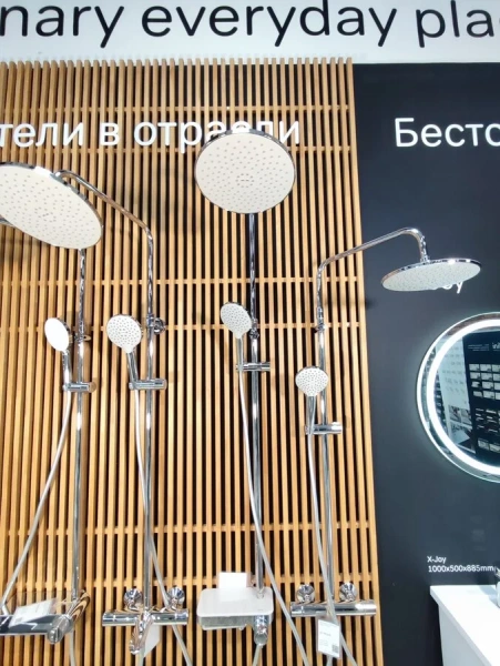 Душевая стойка Am.Pm Like хром F0780700 (детальная фотография), в наличии