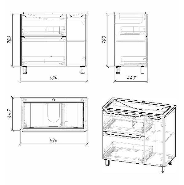 Схема (детальная фотография), 100 см