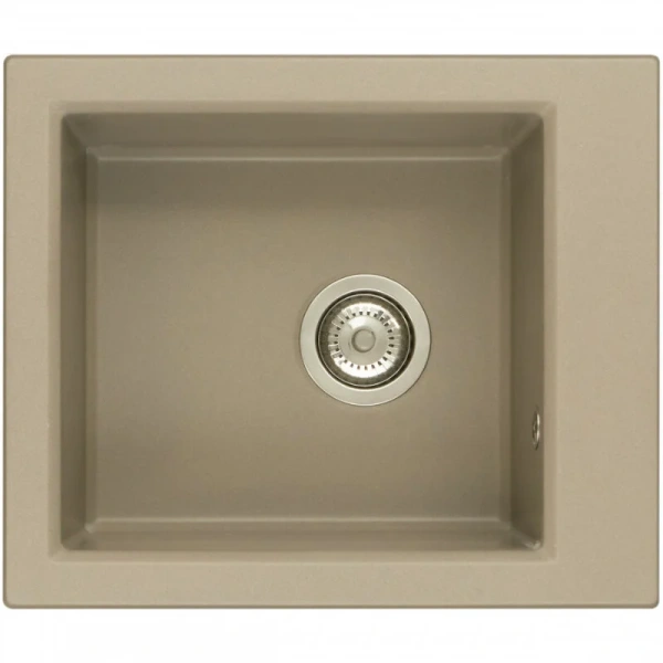 Мойка для кухни Акватон Линеа 43 см серый шелк 1A732932LW250 (детальная фотография), 45 см