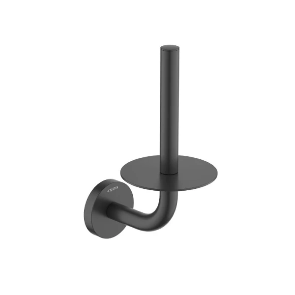 Бумагодержатель Акватек Оберон черный матовый AQ4207MB (детальная фотография)