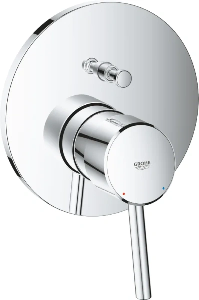 Смеситель для ванны встраиваемый Grohe Concetto 24054001 (детальная фотография)