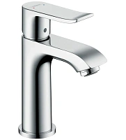 Смеситель для раковины Hansgrohe Metris со сливным гарнитуром