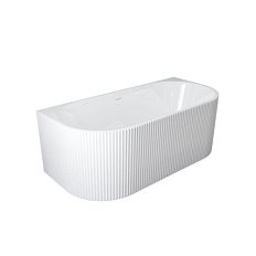 Ванна акриловая BelBagno 170x80 см пристенная белая