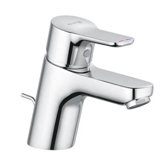 Смеситель для раковины Kludi Pure&Easy с донным клапаном 372850565 (детальная фотография)