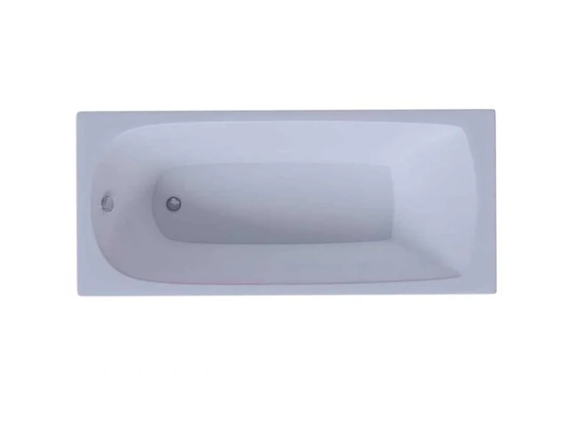 Ванна акриловая Акватек Ника 160x75 см без гидромассажа NIK160-0000001 (детальная фотография), акриловые