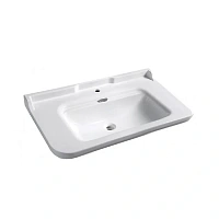 Раковина Kerasan Waldorf 100 см с 1 отверстием под смеситель