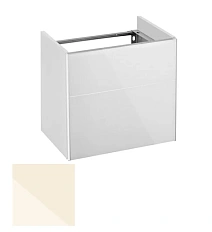 Тумба под раковину левая 50 см корпус:магнолия, фасад:стекло, магнолия Keuco Royal Reflex