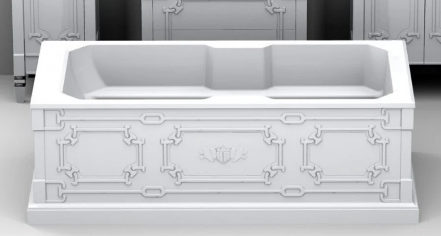 Ванна Belux Кастилия ВКА 1900 белый глянцевый КАСТИЛВКА1900 (детальная фотография), нет в наличии