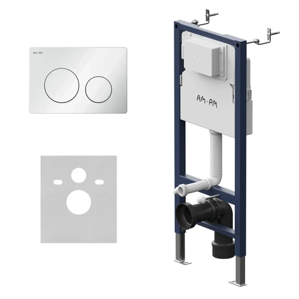 Инсталляция для унитаза Am.Pm PrimeFit с кнопкой белой I012709.0101 (детальная фотография)