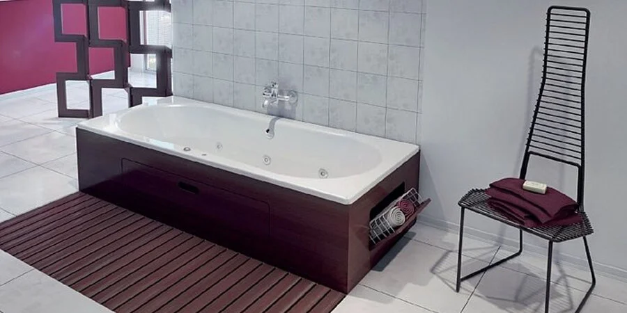 Стальная ванна BLB Duo Comfort HG 180 x 80 см B80D (детальная фотография), современныe, hi-tech