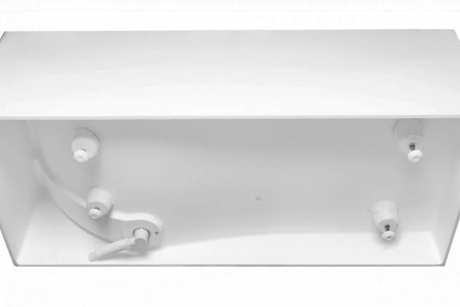 Ванна из искусственного камня NTBagno Trieste NT205A, 180 х 76 см (детальная фотография), прямоугольные