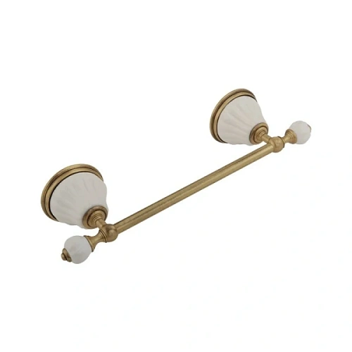 Полотенцедержатель Migliore Olivia белая керамика, хром - фото 1