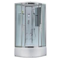 Душевая кабина Black&White Galaxy G5503 100x100 см профиль хром