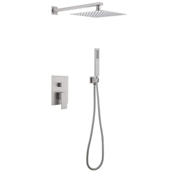 Душевой комплект Abber Daheim сатин AF8219SP (детальная фотография)