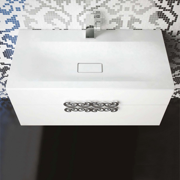 Мебель для ванной La Beaute MOSELLE 90 (детальная фотография)