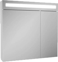 Зеркальный шкаф с подсветкой OWL 1975 Nyborg 80 см с двумя распашными дверцами