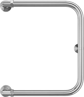 Полотенцесушитель водяной Terminus П-образный 500x400 хром